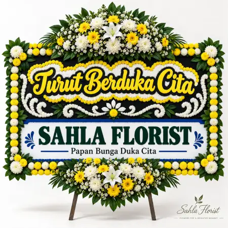 Papan Bunga Duka Bumiaji