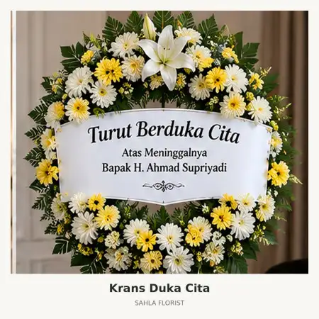 Krans Bunga Duka Bumiaji